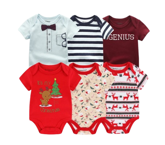 The Yen - 6pcs Unisex Romper/ Onesies - Cool Dude Set