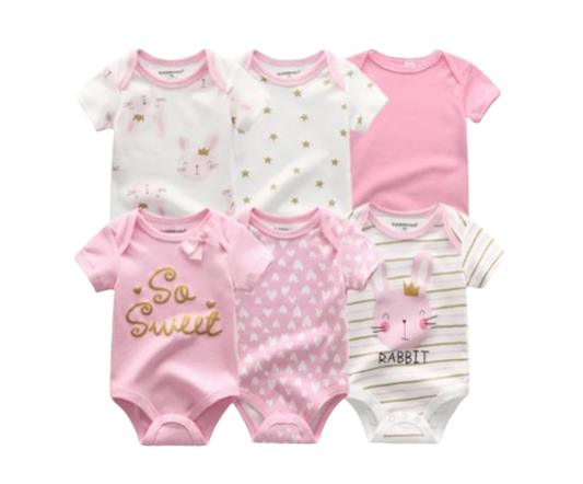 The Yen - 6pcs Unisex Romper/ Onesies - So Sweet Set