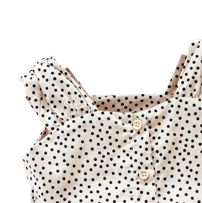 The Zoe - Baby Girl Polka Dots Tops + Shorts