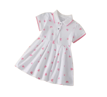 The Raelynn - Baby Girl Short Sleeve Princess Dress