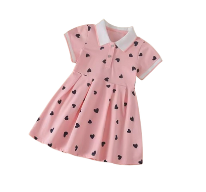 The Raelynn - Baby Girl Short Sleeve Princess Dress