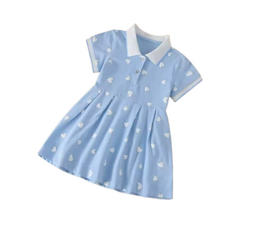 The Raelynn - Baby Girl Short Sleeve Princess Dress