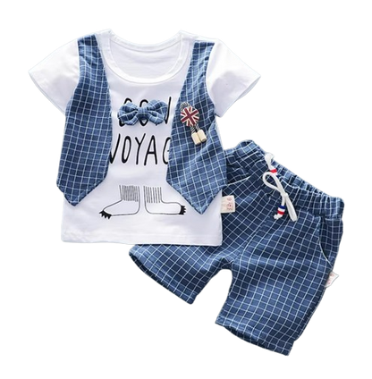 The Grant - Baby Boy Casual Costume T-Shirt + Shorts