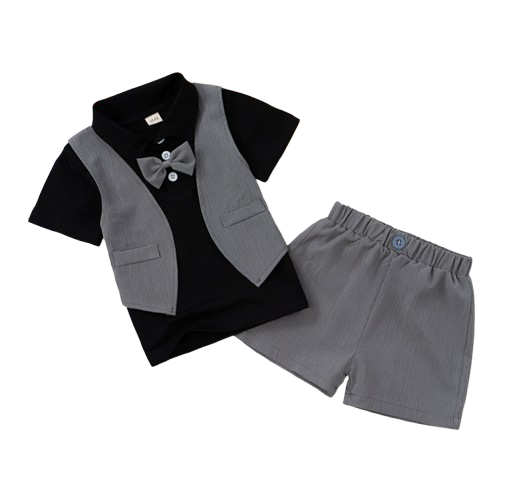 The Gavin - Baby Boy Casual Costume T-Shirt + Shorts