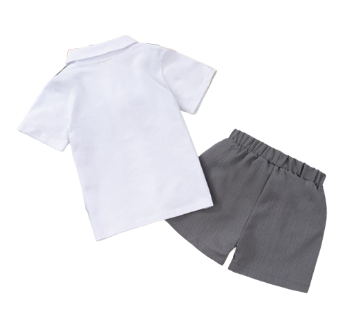 The Gavin - Baby Boy Casual Costume T-Shirt + Shorts