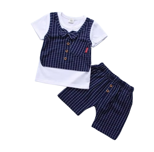 The Rafael - Baby Boy Casual Costume T-Shirt + Shorts