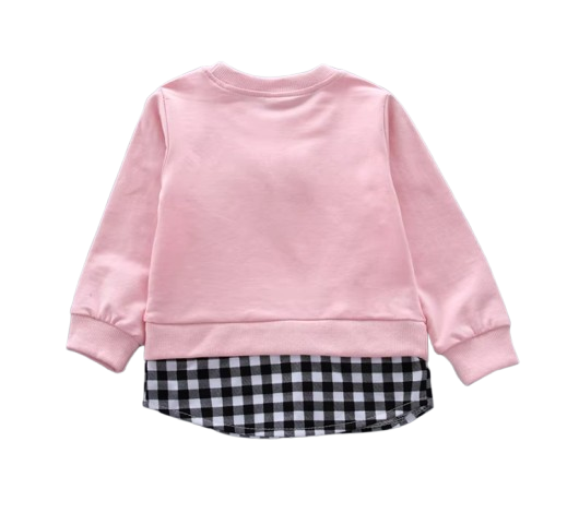 The Mary - Baby Girl Casual Plain Colour Tops + Pants