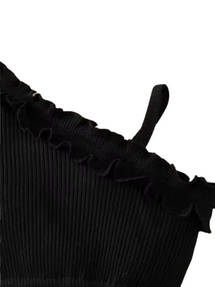 The Margot - Baby Girl Black Sling Sleeveless Cotton Big Bow Print Dress