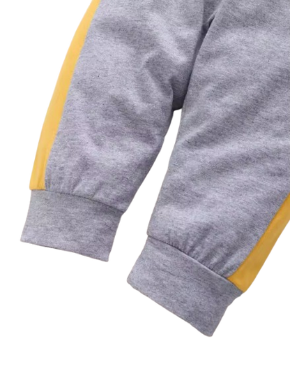 The Kyrie - Baby Boy  Cute Cartoon Long Sleeve Hoodie + Pants