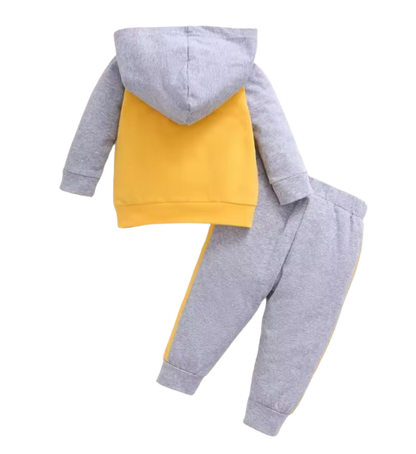 The Kyrie - Baby Boy  Cute Cartoon Long Sleeve Hoodie + Pants