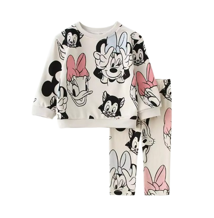 The Callie - Baby Girl Disney Minnie Sweatshirts + Leggings