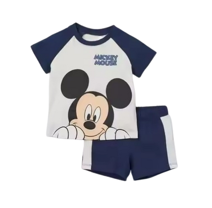 The Ismael - Baby Unisex Cartoon Design T-Shirt + Shorts