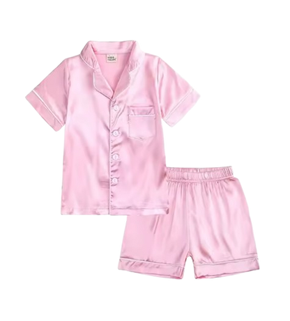 The Cohen - Baby Unisex Stain Silk Soft Solid Colour Pajama Set