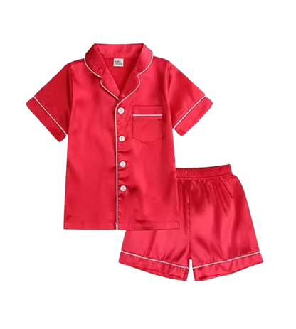 The Cohen - Baby Unisex Stain Silk Soft Solid Colour Pajama Set