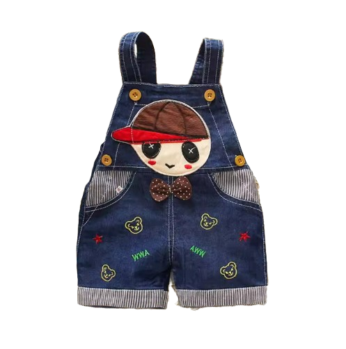 The Zara - Baby Unisex Boy & Girl Design Denim Jumper Overalls