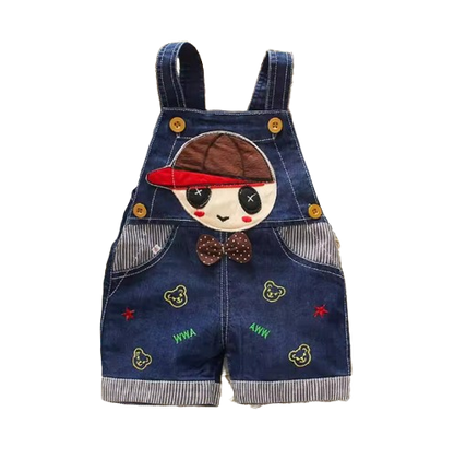 The Zara - Baby Unisex Boy & Girl Design Denim Jumper Overalls