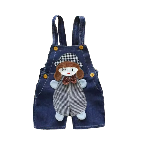 The Zara - Baby Unisex Boy & Girl Design Denim Jumper Overalls