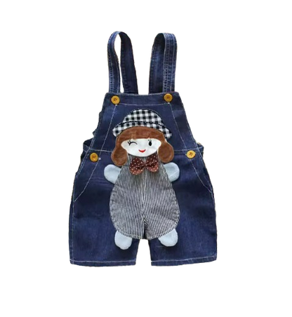 The Zara - Baby Unisex Boy & Girl Design Denim Jumper Overalls