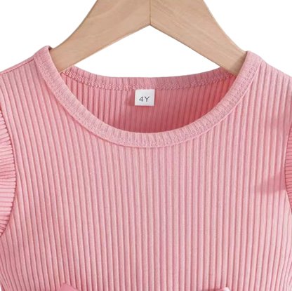 The Cataleya - Baby Girl Cotton Ruffled Sleeveless Floral Princess Dress