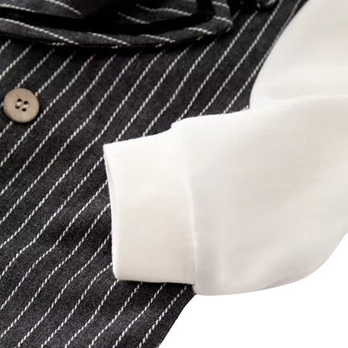 The Cruz - Baby Boy Long sleeved Attending Party Style Bowtie Tailcoat Formal Dress
