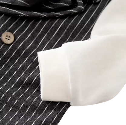 The Cruz - Baby Boy Long sleeved Attending Party Style Bowtie Tailcoat Formal Dress