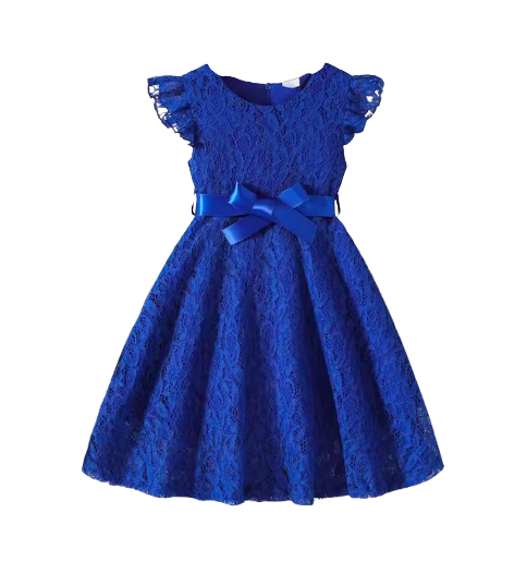 The Gracie - Baby Girl Candy Color Lace Dress