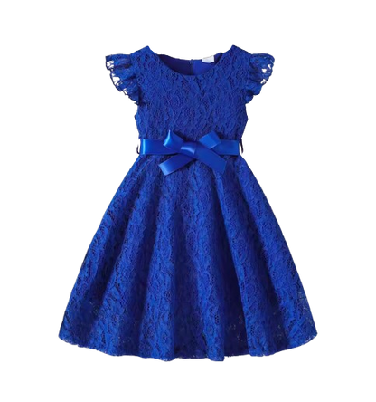 The Gracie - Baby Girl Candy Color Lace Dress