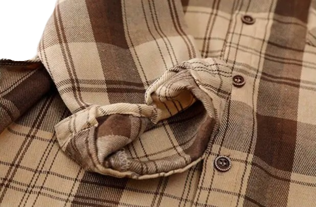 The Esteban - Baby Boy Light Brown Plaid Long-Sleeved Tops Jacket Shirt