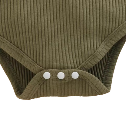 The Kataleya - Baby Girl Camouflage Long Sleeve Knitted Outfit Sets