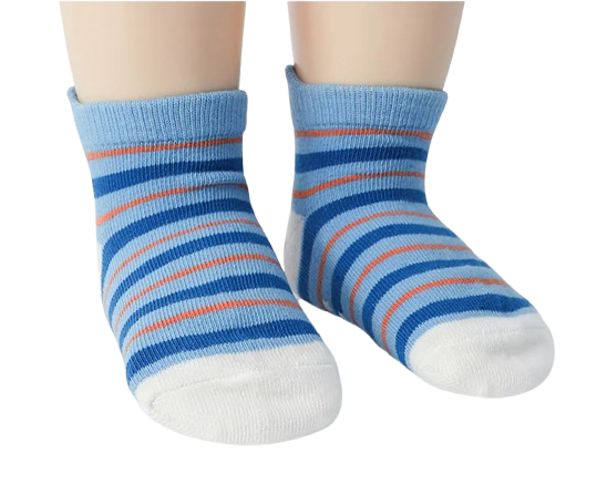 The Saige - Baby Unisex 6 Pairs Cartoon Animal Pattern Cotton Non-Slip Floor Socks