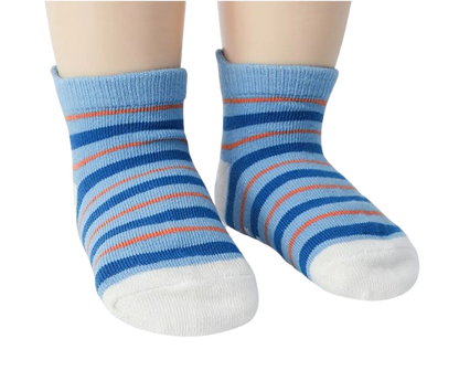 The Saige - Baby Unisex 6 Pairs Cartoon Animal Pattern Cotton Non-Slip Floor Socks