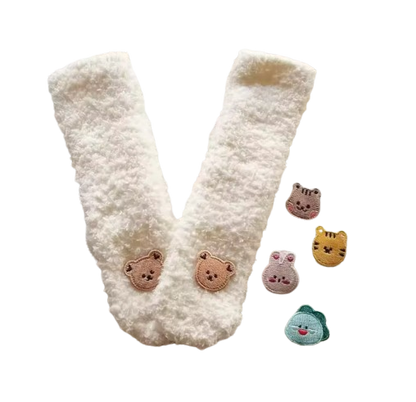 The Anahi - Baby Girl One Size Thick Warm Long Anti Slip Winter  Socks