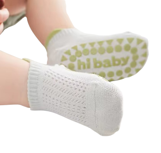The Alivia - Baby Unisex Cotton Non-Slip Floor Learn To Walk Ankle Socks