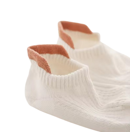 The Brooklynn - Baby Unisex 3 Pairs Cotton Thin Mesh Non-Slip Floor Socks