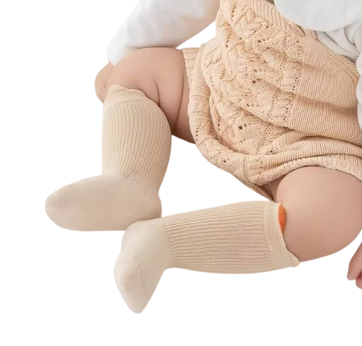 The Kora - Baby Girl 3 Pairs Solid Colour Daily Wear Socks