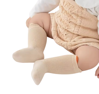 The Kora - Baby Girl 3 Pairs Solid Colour Daily Wear Socks