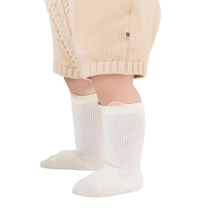 The Kora - Baby Girl 3 Pairs Solid Colour Daily Wear Socks