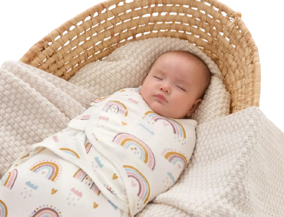 The Kolton - 3‑Pack Newborn Swaddle Blankets – 100% Cotton Adjustable Baby Wraps for Boys & Girls (0–6 Months)