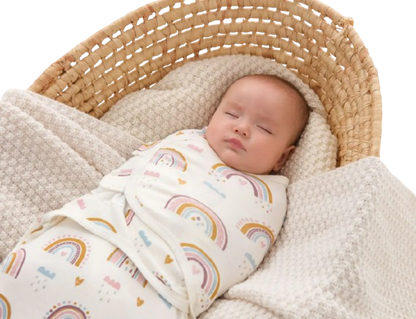 The Kolton - 3‑Pack Newborn Swaddle Blankets – 100% Cotton Adjustable Baby Wraps for Boys & Girls (0–6 Months)