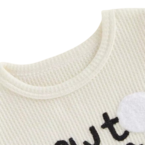 The Boston - Infant/Newborn Summer Set – Golf Embroidery Crew Neck Romper + Matching Shorts 2‑Piece