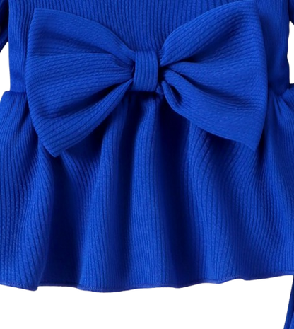 The Lakelynn - Baby/Toddler Girl Fall Clothes – Long Sleeve Cute Sweet Top & Pants 2‑Piece Set (1‑3Y)