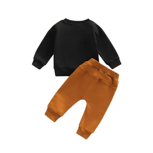 The Sebastian - Baby Boy Clothes Set Letter Long Sleeve Top + Pants Tracksuit Outfit 0‑3 Years