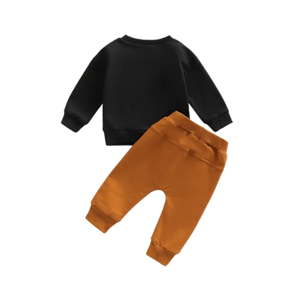 The Sebastian - Baby Boy Clothes Set Letter Long Sleeve Top + Pants Tracksuit Outfit 0‑3 Years