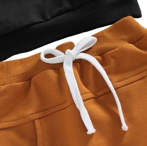 The Sebastian - Baby Boy Clothes Set Letter Long Sleeve Top + Pants Tracksuit Outfit 0‑3 Years