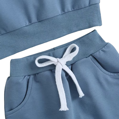 The Felix - Toddler Boy Fall Winter Clothes Long Sleeve Sweatshirt & Pants 2Pcs Casual Set