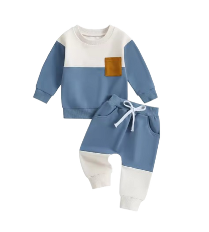The Felix - Toddler Boy Fall Winter Clothes Long Sleeve Sweatshirt & Pants 2Pcs Casual Set