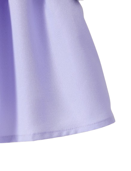 The Marlowe - Baby Girl Cartoon Bow Ruffle Long Sleeve Fake Two‑Piece Splice Dress + Headband