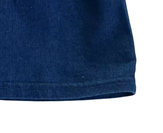 The Izabella - Toddler Baby Girl Denim Dress 1‑4 Years Summer Casual Solid Princess Wear