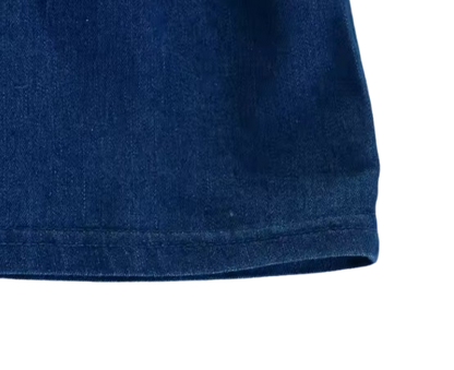 The Izabella - Toddler Baby Girl Denim Dress 1‑4 Years Summer Casual Solid Princess Wear