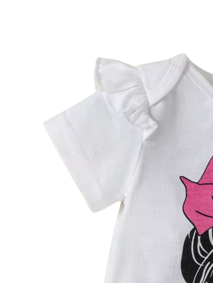 The Tiana - Newborn Baby Girl Heart Print Outfit Dress and Headband Set 3PCS